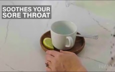 Cách nấu trà gừng trị cảm cúm