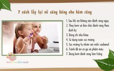 Mẹo làm trắng răng tự nhiên