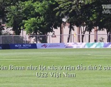 Sân thi đấu của U22 Việt Nam như "thay áo mới" chỉ sau đúng một ngày