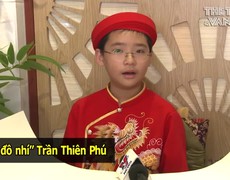 Thần đồng thư pháp Thiên Phú ra mắt phòng tranh ở tuổi 12