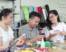 Make in Vietnam: Chàng trai 9x chế tạo đồ chơi từ rác thải