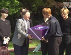 BTS diện kiến Tổng thống Hàn Quốc tại Nhà Xanh
