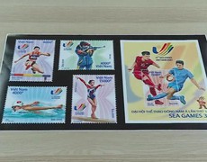 Phát hành bộ tem đúng ngày khai mạc SEA Games 31