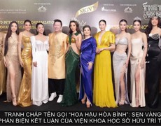 Tranh chấp tên gọi "Hoa hậu Hòa bình": Sen Vàng phản biện kết luận của Viện Khoa học Sở hữu trí tuệ
