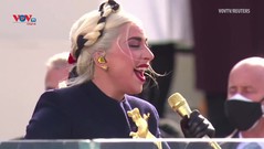 Lady Gaga hát Quốc ca Mỹ trong lễ nhậm chức của Tổng thống Joe Biden