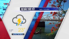 Dự báo thời tiết ngày 11/1/2023: Phía Đông Bắc Bộ nhiều mây, có mưa, gió đông cấp 2-3