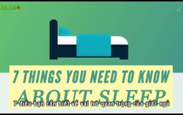 Giấc ngủ ngon tốt cho sức khỏe thế nào?