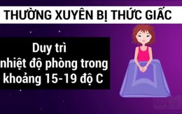 Cách khắc phục 4 vấn đề phổ biến về giấc ngủ