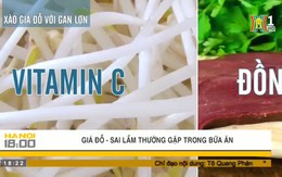 Giá đỗ và những sai lầm thường gặp trong bữa ăn