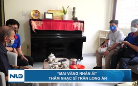 “Mai Vàng nhân ái” thăm nhạc sĩ Trần Long Ẩn