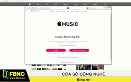 Hướng dẫn trải nghiệm Apple Music trên máy vi tính Windows