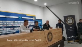 Quang Hải ra mắt Pau FC: "Đã quyết thay đổi, tại sao phải sợ?"