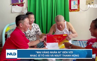 "Mai Vàng nhân ái" đến với nhạc sĩ Tố Hải và NSƯT Thanh Hùng
