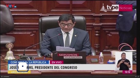 Quốc hội Peru phế truất Tổng thống Castillo, có nữ Tổng thống đầu tiên