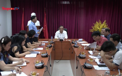 Thứ trưởng Lê Khánh Hải làm việc với Trung tâm Công nghệ thông tin