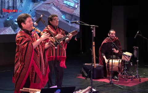 Hội ngộ ban nhạc Apu Inka trong chương trình 