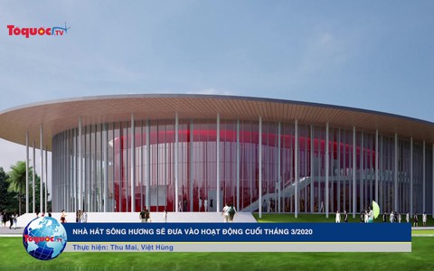 Nhà hát Sông Hương sẽ đưa vào hoạt động cuối tháng 3.2020