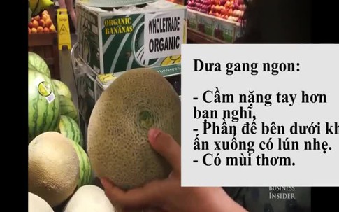 Mẹo để không mua nhầm hoa quả chỉ đẹp mã