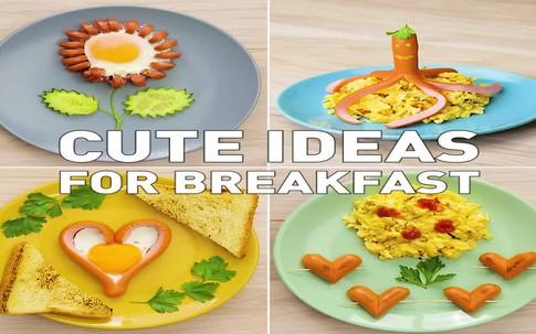 Bữa sáng đẹp mắt đủ dinh dưỡng chỉ tốn 5 phút