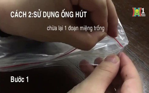 Những mẹo hút chân không để bảo quản thực phẩm tại nhà