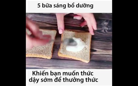 5 món ăn sáng bổ dưỡng dễ chuẩn bị