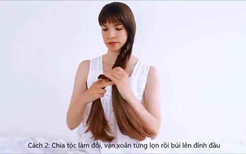 3 cách bảo vệ mái tóc dài khỏi xơ rối trong lúc ngủ