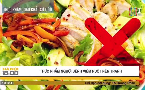 Thực phẩm người bệnh viêm ruột nên tránh