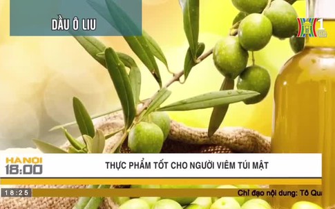 Thực phẩm tốt cho người viêm túi mật