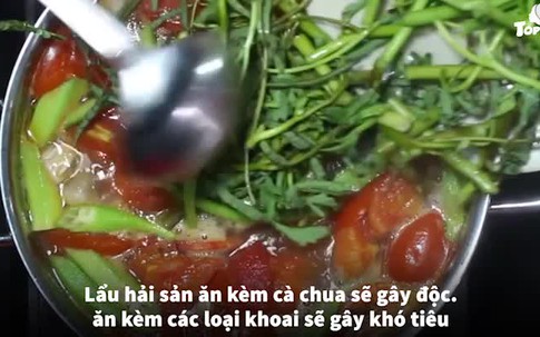 Những loại rau dễ gây độc khi dùng ăn lẩu