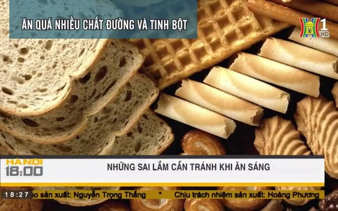 Những sai lầm cần tránh khi ăn sáng