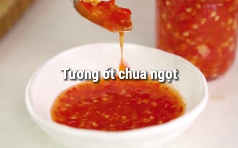 Mẹo làm tương ớt chua ngọt đậm đà sánh sốt