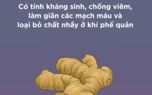 Thực phẩm loại độc tố, làm sạch phổi tự nhiên