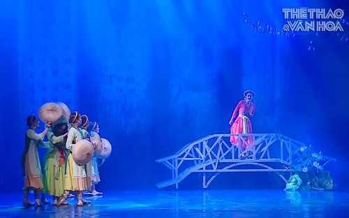 Biểu diễn ballet Kiều trên sân khấu Nhà hát Lớn Hà Nội 
