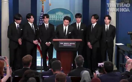 BTS diện kiến Tổng thống Mỹ tại Nhà Trắng