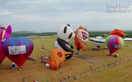 Lễ hội khinh khí cầu tại New Jersey, Mỹ