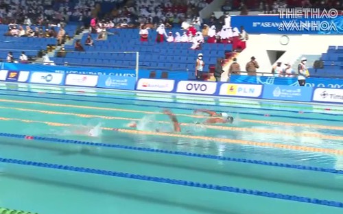 Bơi lội Việt Nam tỏa sáng rực rỡ tại ASEAN Para Games 11