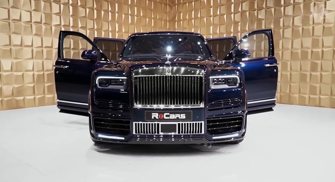 Vẻ đẹp không góc chết của Rolls-Royce Cullinan độ bodykit Mansory