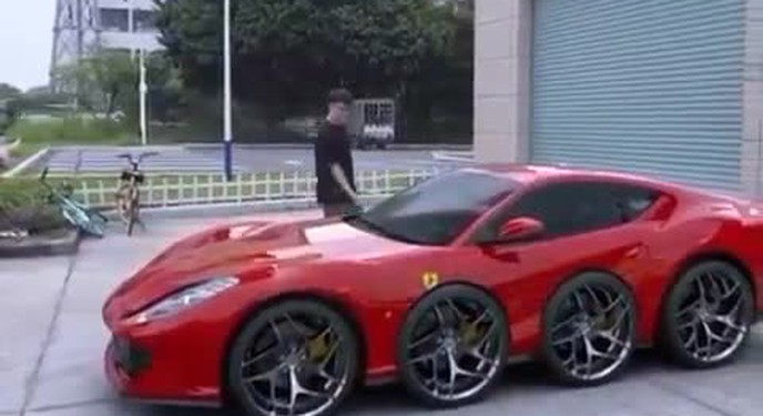 Chắc chắn đây là chiếc Ferrari kì lạ nhất trên Thế giới