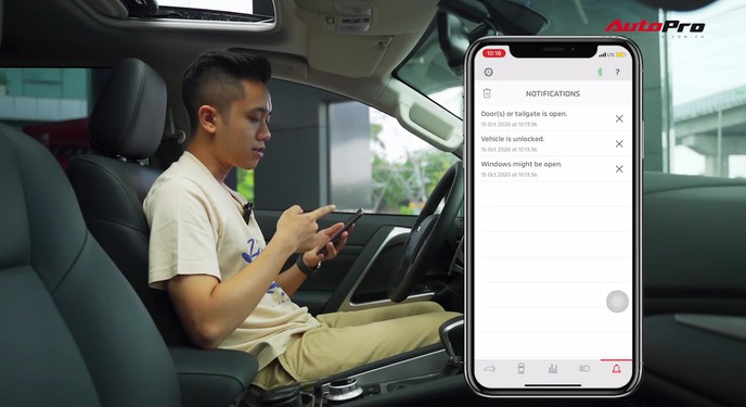 Dùng thử app điều khiển Mitsubishi Pajero Sport 2020 tại Việt Nam: Không dễ nhưng khá tiện lợi