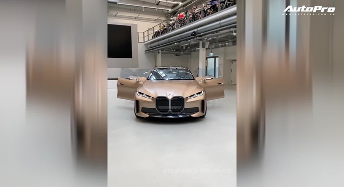 Xem nhanh nội ngoại thất chiếc BMW i4 concept sắp ra mắt thị trường