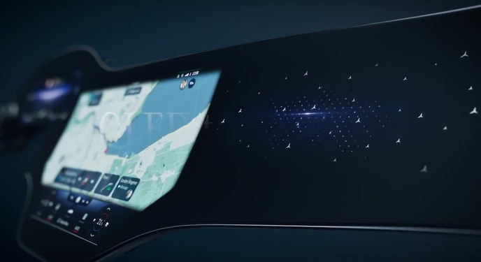 Mercedes-Benz ra mắt màn hình khổng lồ với cấu hình khủng như thế này đây