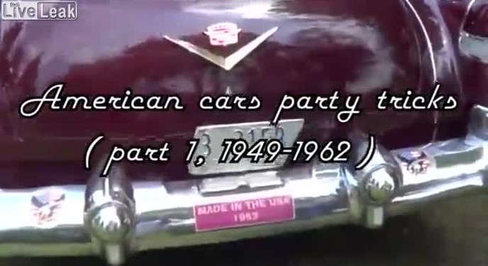 Những trang bị không tưởng có trên xe hơi Mỹ nhiều thập kỷ trước