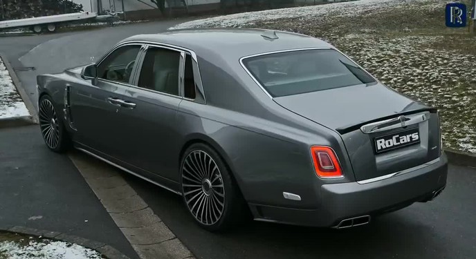 Rolls-Royce Phantom biến thành 'thú dữ' qua bản độ của Mansory