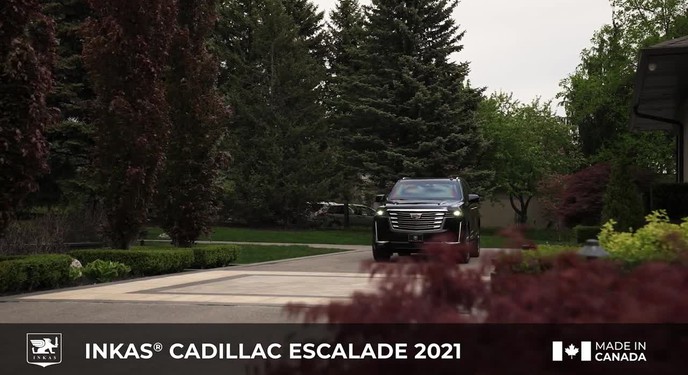 INKAS® tung Cadillac Escalade đời mới bọc thép