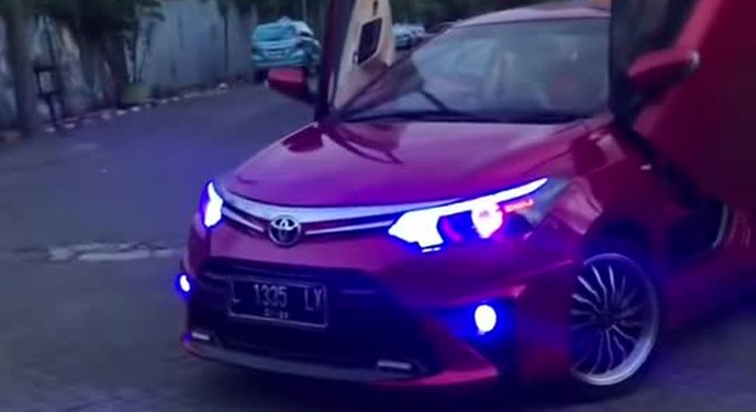Ngắm nhìn bản độ Toyota Vios 'tới bến' của dân chơi Thái Lan