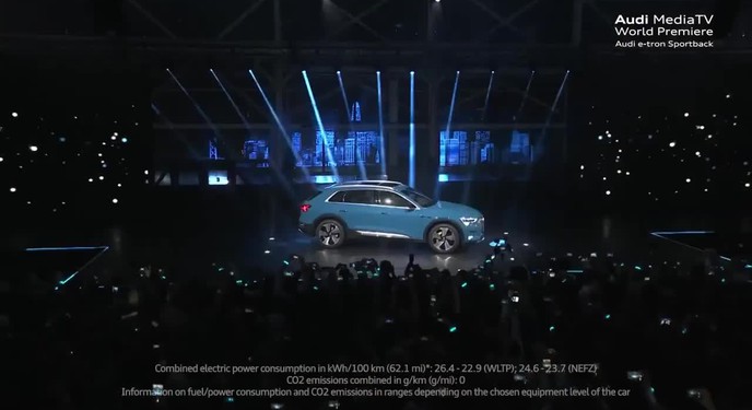 Audi E-tron Sportback ra mắt tại Los Angeles