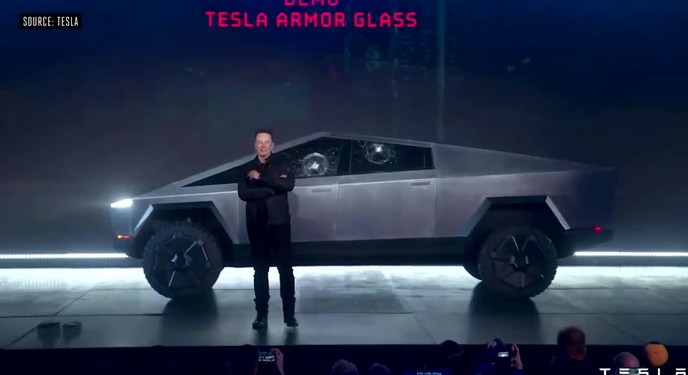 Tesla Cybertruck chính thức ra mắt
