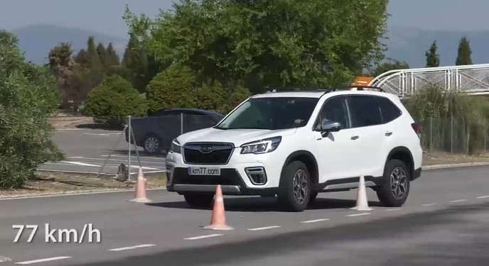 Subaru Forester 2019 thử sức với bài thử đánh lái