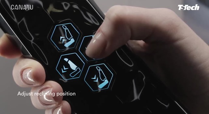 Công nghệ nút bấm 3D thông minh của Canatu