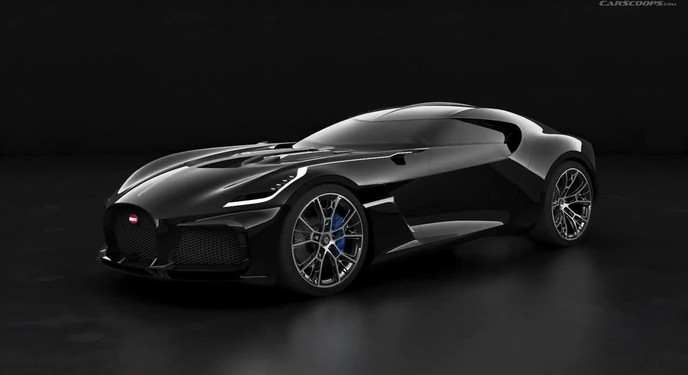 Concept bí mật của Bugatti: W16 Coupe Rembrandt